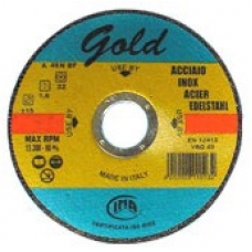 DISCO PIANO EXTRA SOTTILE GOLD 230X1,9X22 A46S INOX