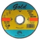 DISCO PIANO EXTRA SOTTILE GOLD 125X1,6X22 A46S INOX